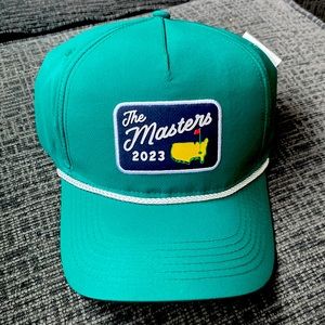 Men’s Green Masters adjustable hat
